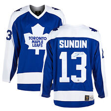 Mats Sundin Signed Toronto Hockey Retro FNTCS Jersey