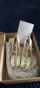 Ted Baker White heels size 3 - Picture 1 of 5