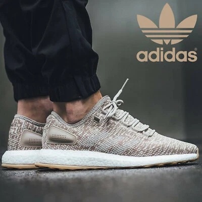 Adidas Schuhe Pure Boost Sneaker Turnschuhe Freizeitschuhe Khaki Trace S81992 - Bild 1 von 4