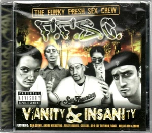 FUNKY FRESH SEX CREW/VANITY & INSANITY CD [CELLSKI/SAN QUINN/ANDRE NICKATINA] - Imagen 1 de 1