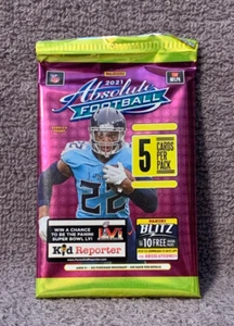 NFL FOOTBALL-2021 Panini Absolute-NUEVO/SELLADO-Paquete de 5 tarjetas-Insertos, ¿Autos? - Imagen 1 de 1