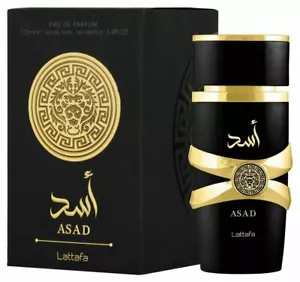 Lattafa Asad Eau De Parfum for Unisex 100ml - FREE SHIPPING WORLDWIDE - Picture 1 of 3