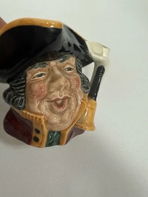 Royal Doulton Town Crier Small Jug Mug Made In England 2.5 Inches Tall Vintage - Image 1 of 3