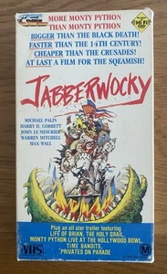JABBERWOCKY VHS Australian CEL Released 1976 Dark Comedy Horror Terry Gilliam - Picture 1 of 7