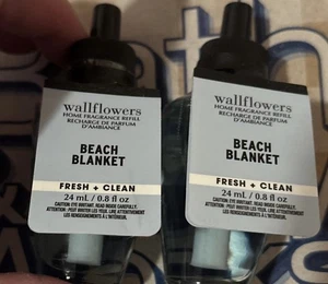 “BEACH BLANKET”  Wallflower Refills X 2. Bath & Body Works. SHIPS FREE!!! - Picture 1 of 2