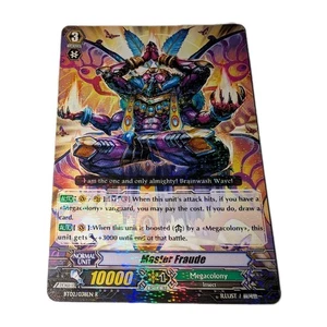 Vanguard Cardfight!! Juego de cartas coleccionables Master Fraude BT02/038EN R raro TCG  - Imagen 1 de 10