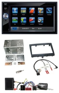 Blaupunkt 2DIN Bluetooth TMC USB Lenkrad SD Navigation für Porsche Boxster 911 C - Bild 1 von 9