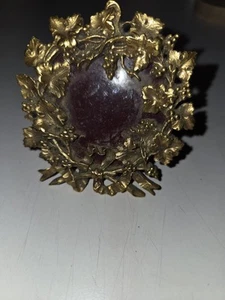 Vintage Metropolitan Museum of Art MMA Miniature Gold Wreath Picture Frame - Picture 1 of 7
