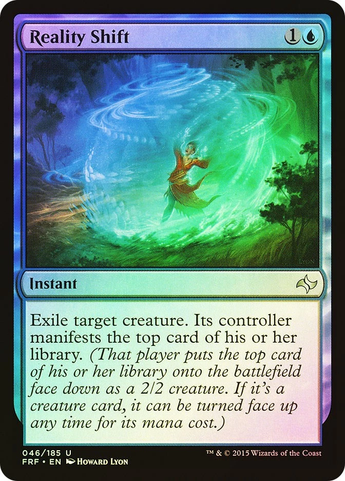MTG FOIL Reality Shift  - Fate Reforged #046 - Image 1 of 1