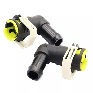 2pcs Heater Pipe Connector For 2007-2013 Mazda 3 CX-7 CX-9 B37F-61-240 - Picture 1 of 7