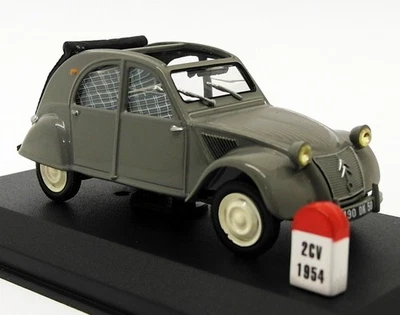 Atlas Editions escala 1/43 2147 201 - Citroen 2CV tipo AZ - Cinza - Imagem 1 de 4