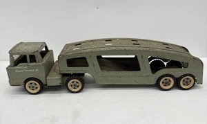 Vintage 1960er Structo Auto Haul Autotransporter/Hauler Pressstahl Spielzeug - Bild 1 von 11