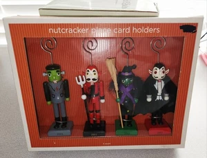 Target 2011 Halloween Nutcracker Place Card Holders New - Picture 1 of 1