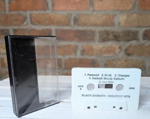 Black Sabbath Greatest Hits Cassette - Tested - Picture 1 of 3