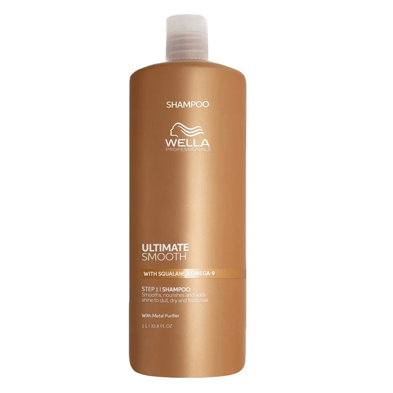Shampoo capelli crespi WELLA Ultimate Smooth Step 1 1000ml