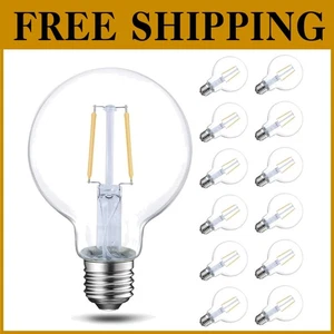 Energetic G25 LED Vintage Bulb, 6-Pack, Dimmable, Soft White - Picture 1 of 9
