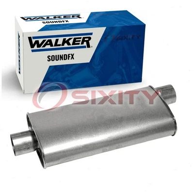 Silenciador de escape Walker SoundFX para 1987-1989 GMC G3500 5,7 L V8 silenciadores ap Foto 1 de 4