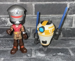 Star Wars Young Jedi Adventures Action Figures Taborr & Training Droid - Picture 1 of 1