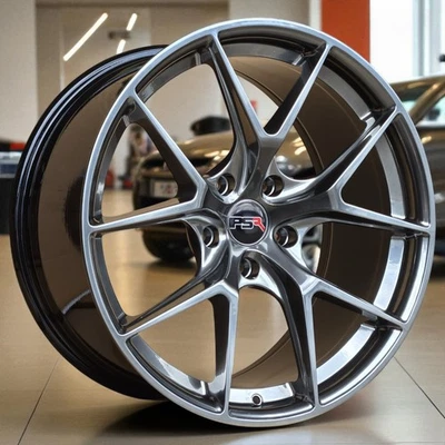 19" Platinum PSR 5308 wheels 19x8.5 19x9.5 +35mm 5x114.3 staggered CI-R style - Image 1 of 4