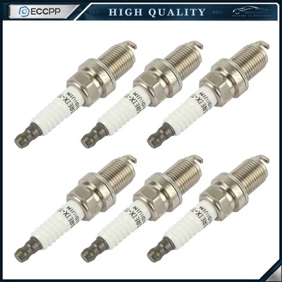 For Chevrolet Tracker Suzuki Grand Vitara XL-7 6x Iridium & Platinum Spark Plugs - Image 1 of 4
