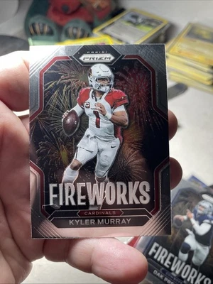 2022 Panini Prizm Kyler Murray Fireworks Insert #F-6 Arizona Cardinals - Image 1 of 2