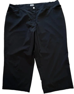 Additions by Chicos Caprihose Gr. 3 / US XL Größe 16 schwarz leicht W40xL22 - Bild 1 von 7