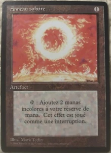 Anneau solaire (Sol Ring) Magic the Gathering French uncommon Revised FBB - Picture 1 of 2