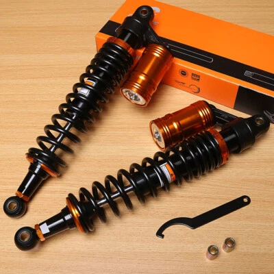 15 3/4" 400MM Rear Air Shock Absorbers For Yamaha YFZ 450 For Raptor 700 660 ATV Foto 1 de 4