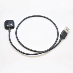 Genuine OEM Fitbit Sense and Versa 3 Charging Cable Fast Charger Black FB174RCC - Picture 1 of 8