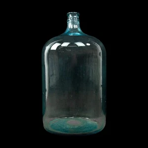Vintage blau getöntes Glas 5 Gallonen Carboy Flasche Krug - Bild 1 von 9