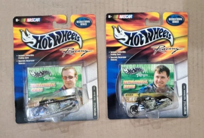 2000yr Hot Wheels Racing Recreational Series Motorcycle #97 Busch and #12 Newman - Image 1 of 4