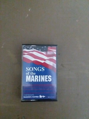 THE SONGS OF THE MARINES CASSETTE - Image 1 of 2