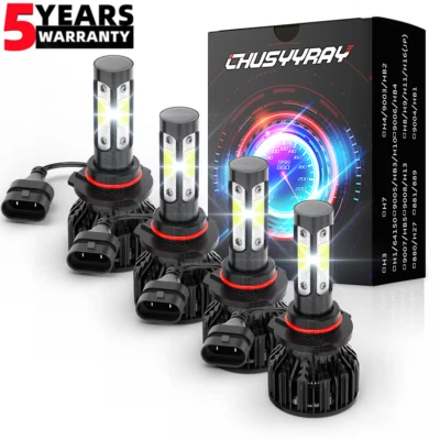 Светодиодные лампы для фар Buick Lucerne 2006 2007 2008 2009 2010 2011 низкие и высокие - Изображение 1 из 4