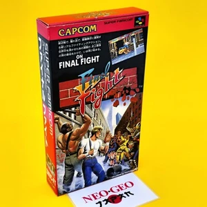 FINAL FIGHT NINTENDO SUPER FAMICOM SNES SFC JP (VG) - Imagen 1 de 9