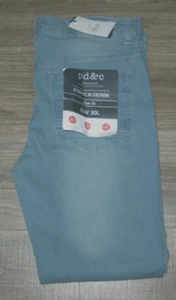 BELOW COST PD&C PAPER DENIM & CLOTH Slim Stretch Blue Denim Jeans NWT 32x30 $72 - Picture 1 of 7