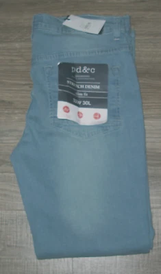 BELOW COST  PD&C PAPER DENIM & CLOTH Slim Stretch Blue Denim Jeans NWT 32x30 $72 - Image 1 of 4