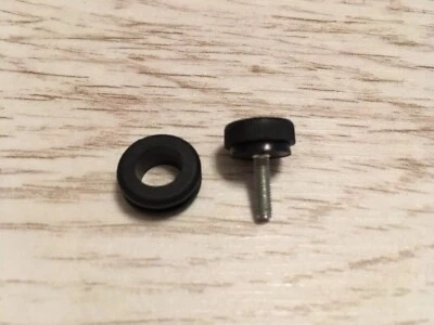 GENERIC PART Boss Guitar Pedal Nuevo tornillo de pulgar de reemplazo y protector de tornillo Rubber Grommet