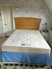 King size bed with orthopaedic mattress and four storage drawers