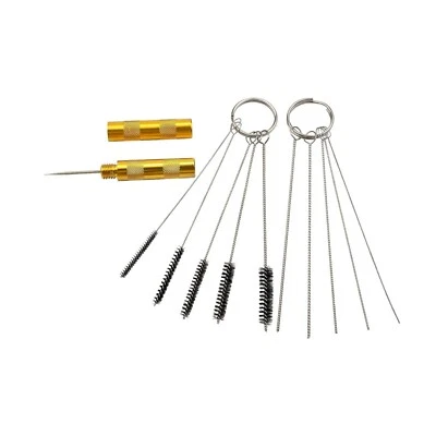 ABEST 3 Set Airbrush Spray Cleaning Repair Tool Kit Stainless steel Needle Brush