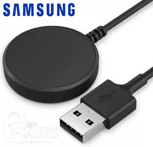 GENUINE WIRELESS CHARGER DOCK FOR SAMSUNG GALAXY WATCH 3/4/CLASSIC / ACTIVE 2 - Picture 1 of 15