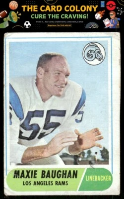 1968 Topps #210 Maxie Baughan - Image 1 of 2