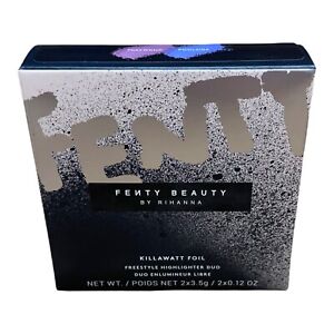 Fenty Beauty Killawatt Foil Freestyle Highlighter 7 Day Wknd/Poolside New in Box