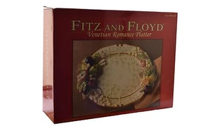 Fitz & Floyd Autumn Venetian Romance Large Platter Dish - Picture 1 of 7