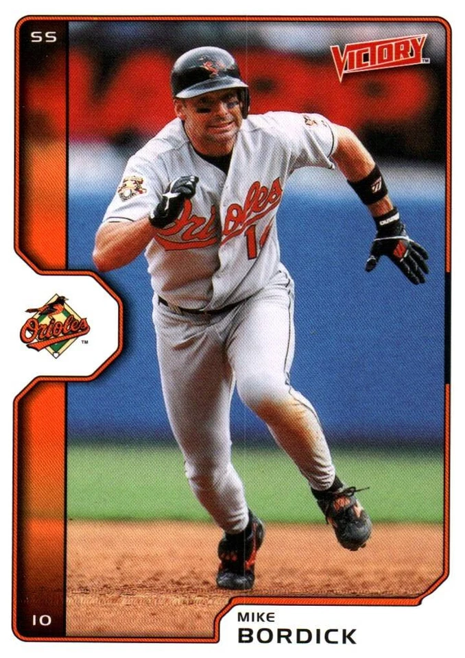Mike Bordick SS  Orioles Upper Deck Baseball #108 2002 - Image 1 of 2