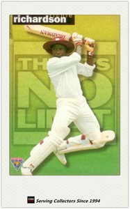 1995-96 Futera Cricket There is No Limit TNL27: Richie Richardson (West Indies)