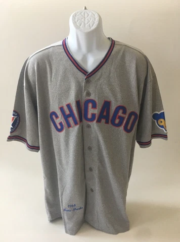Ernie Banks # 14 1968 Chicago Cubs MLB Jersey - Size Extra Large Cover