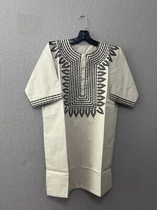 African clothing for men-Dashiki S-7X Grey - Picture 1 of 1