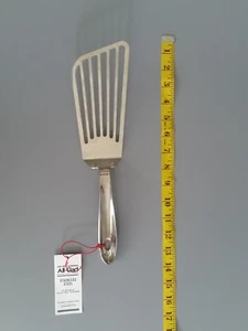 NWT) ALL CLAD Stainless FLEXIBLE SLOTTED TURNER Spatula Utensil - Picture 1 of 9