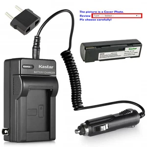 Kastar Battery Travel Charger for Toshiba NP-100 Battery Toshiba PDR-M3 Camera - Picture 1 of 11
