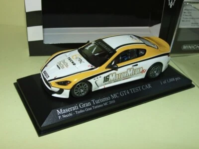 MASERATI GRAN TURISMO MC GT4 N°16 2010 MINICHAMPS 1:43 - Photo 1/2